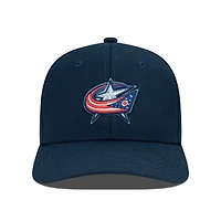 Men's Levelwear Navy Columbus Blue Jackets  Rise Flex Hat