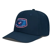 Casquette Rise Skylight Flex bleu marine Columbus Blue Jackets pour homme de Levelwear