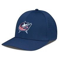 Casquette Zeta Insignia Core Flex bleu marine Columbus Blue Jackets pour homme Levelwear