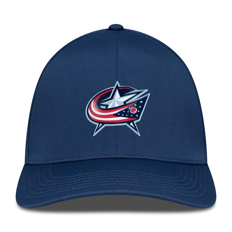 Casquette Zeta Insignia Core Flex bleu marine Columbus Blue Jackets pour homme Levelwear
