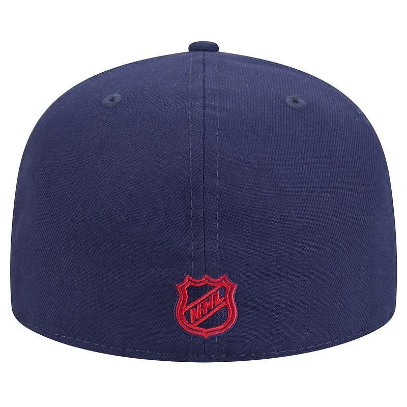 Casquette ajustée Core 59FIFTY Columbus Blue Jackets de New Era pour homme
