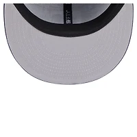 Casquette ajustée New Era Columbus Blue Jackets Deceptor 59FIFTY bleu marine pour homme