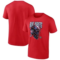 Men's  Red Columbus Blue Jackets Penalty Box T-Shirt