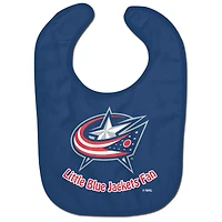 Bavoir WinCraft Columbus Blue Jackets Little Fan All-Pro pour nouveau-né et nourrisson