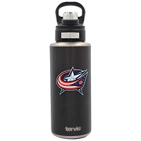 Tervis Columbus Blue Jackets 32oz. Bouteille d'eau à large goulot en acier inoxydable Puck