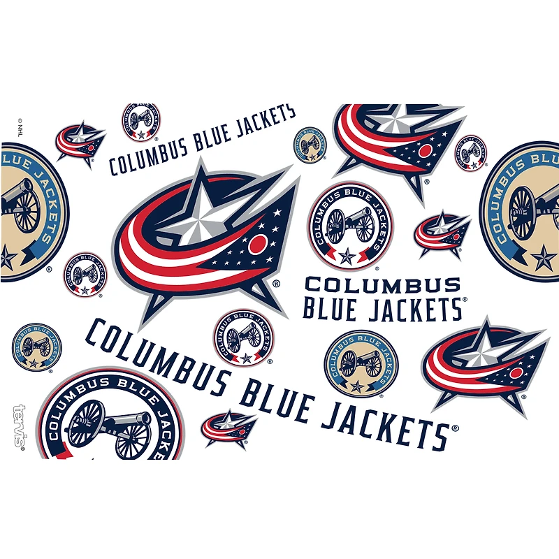 Tervis Columbus Blue Jackets paquet de quatre 16oz. Ensemble de gobelets classiques