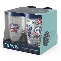 Tervis Columbus Blue Jackets paquet de quatre 16oz. Ensemble de gobelets classiques