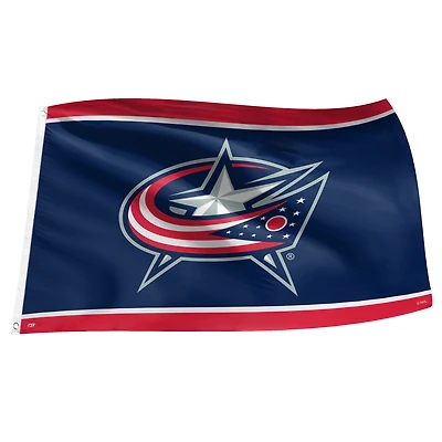 The Sports Vault Columbus Blue Jackets - Drapeau 3' x 5'