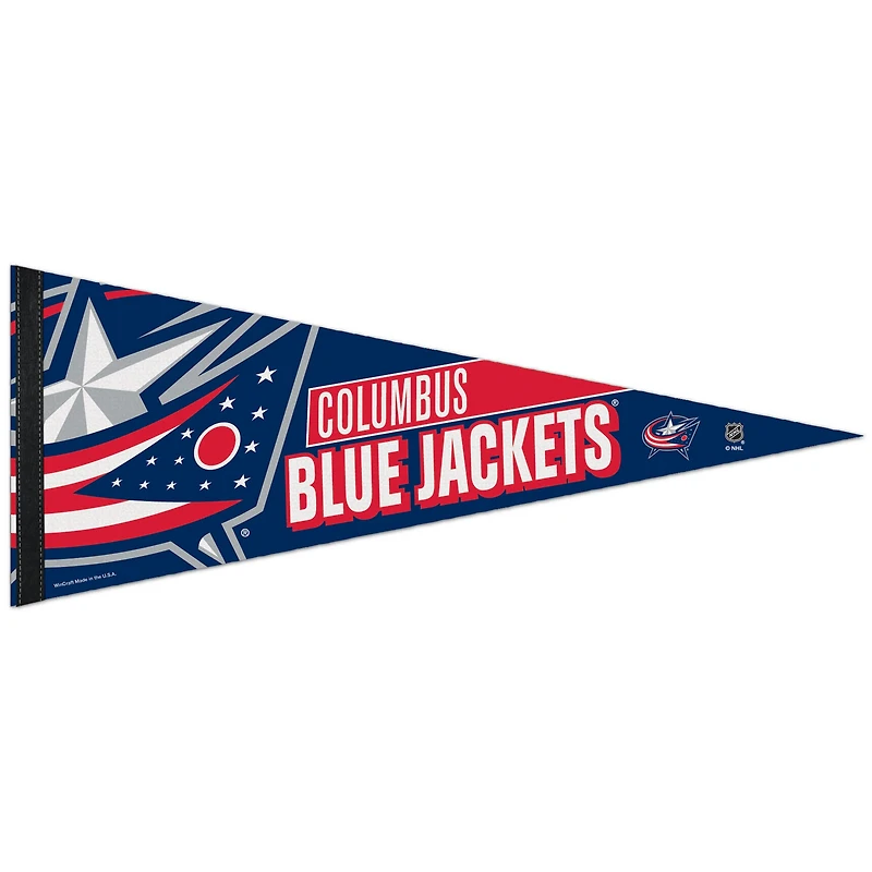 WinCraft Columbus Blue Jackets 12'' x 30'' Premium - Fanion