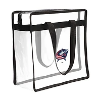 WinCraft Columbus Blue Jackets Clear Tote Bag