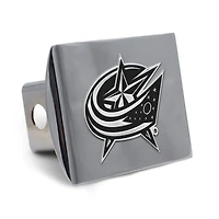 Cache-attelage WinCraft Columbus Blue Jackets en métal chromé de qualité supérieure