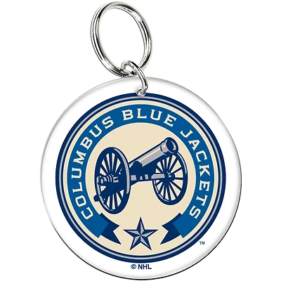 WinCraft Columbus Blue Jackets Team Logo Porte-clés Acrylique Premium