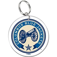 WinCraft Columbus Blue Jackets Team Logo Porte-clés Acrylique Premium