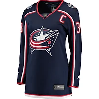 Maillot Femme Boone Jenner Marine Columbus Blue Jackets Home Breakaway Player