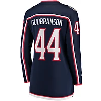 Women's Fanatics Erik Gudbranson Navy Columbus Blue Jackets Home Breakaway Player Jersey