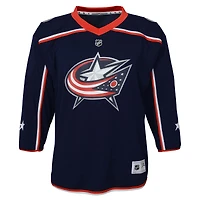 Maillot réplique domicile Columbus Blue Jackets bleu marine pour jeunes