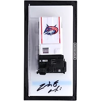 Zach Werenski Columbus Blue Jackets Autographed 1:43 Scale Die-Cast Zamboni  