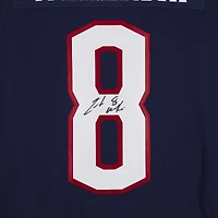 Zach Werenski Columbus Blue Jackets Autographed 2025 Navy Stadium Series Fanatics Premium Jersey  