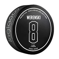 Zach Werenski Columbus Blue Jackets Autographed 2026 Norris Trophy Winner Hockey Puck - Limited Edition of 108