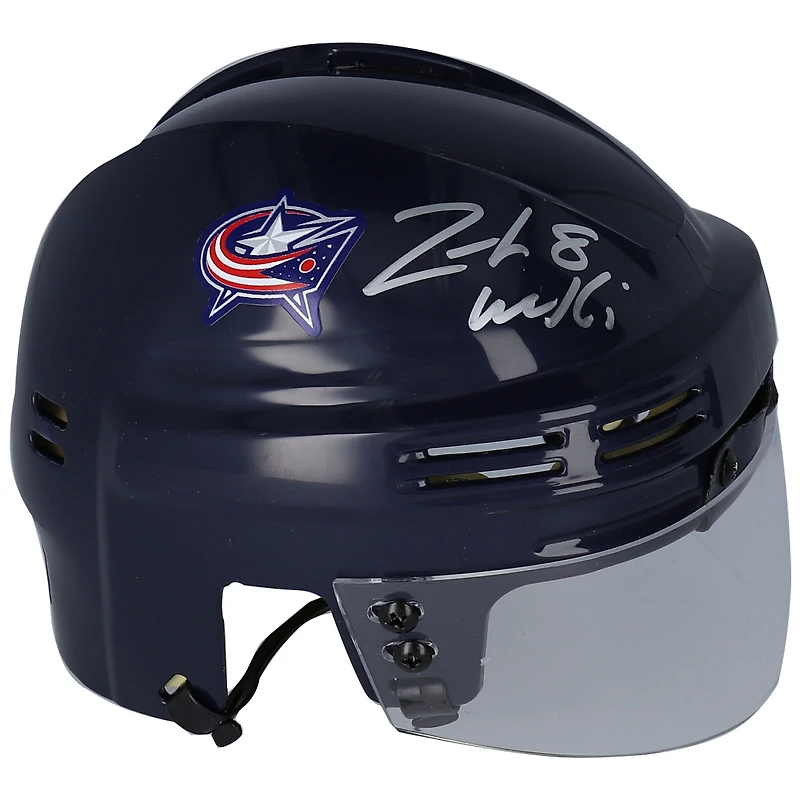 Zach Werenski Columbus Blue Jackets Autographed Blue Mini Helmet