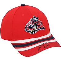 Casquette rétro inversée autographiée de Zach Werenski, Columbus Blue Jackets