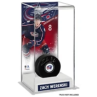 Zach Werenski Columbus Blue Jackets Deluxe Grand étui pour rondelle de hockey