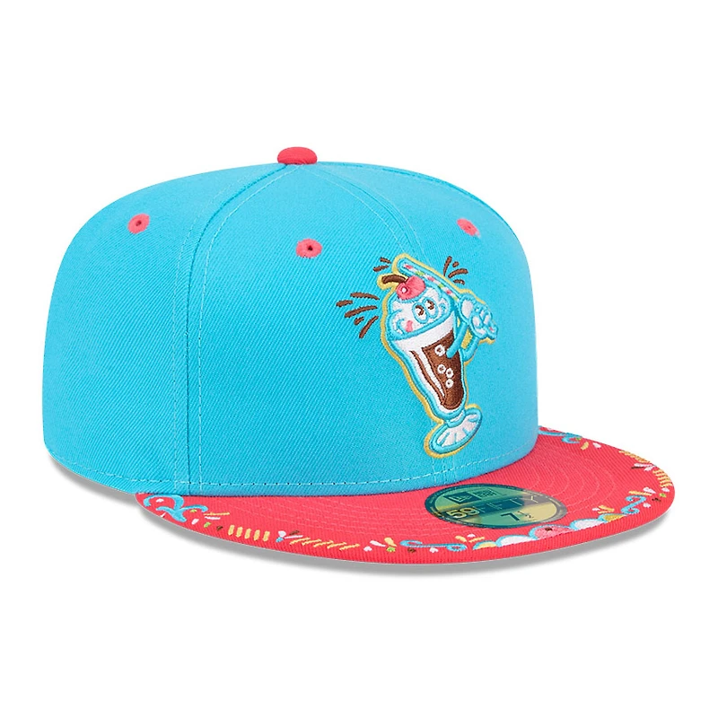 Men's New Era Light Blue/Light Red Columbus Clingstones 2026 Copa De La Diversion 59FIFTY Fitted Hat