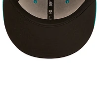 Casquette ajustée 59FIFTY Veleros De Columbus Copa La Diversion New Era noire/turquoise pour homme