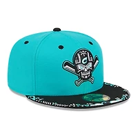 Men's New Era  Light Blue/Black Columbus Clippers 2026 Copa De La Diversion 59FIFTY Fitted Hat