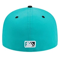 Casquette ajustée New Era Columbus Clippers Copa de la Diversión 59FIFTY pour hommes, bleu sarcelle