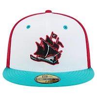 Casquette ajustée New Era Columbus Clippers Copa de la Diversión 59FIFTY blanche pour homme