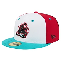 Casquette ajustée New Era Columbus Clippers Copa de la Diversión 59FIFTY blanche pour homme