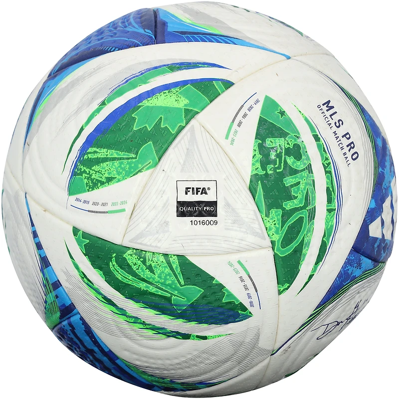 Columbus Crew Match-Used Soccer Ball from the 2025 MLS Season