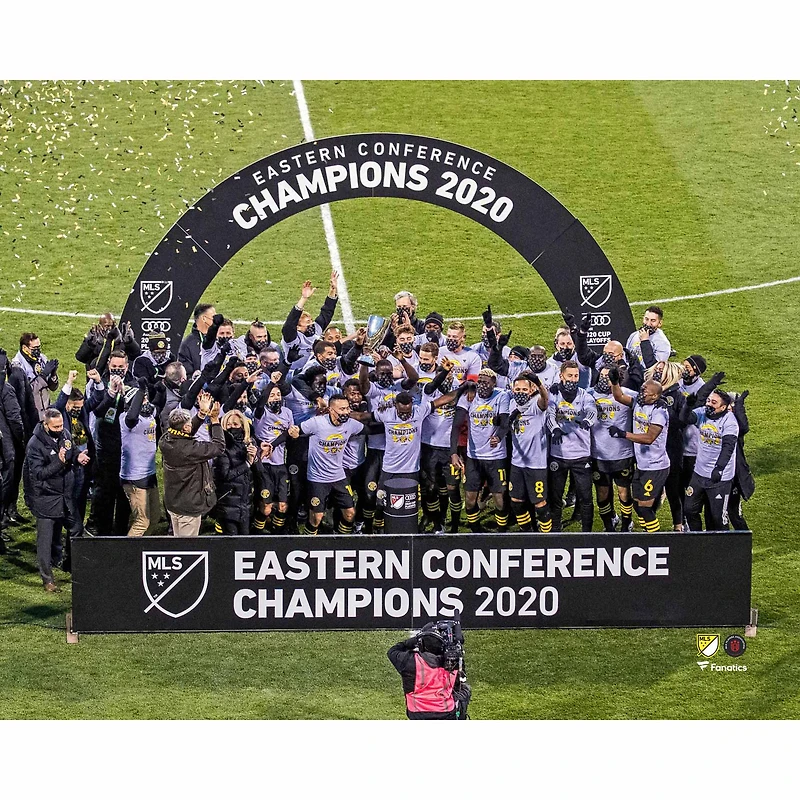 Photo non signée du Columbus Crew, champion de la finale Conférence Est Coupe MLS 2020