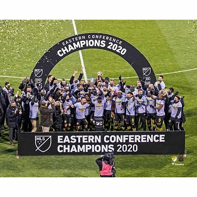 Photo non signée du Columbus Crew, champion de la finale Conférence Est Coupe MLS 2020