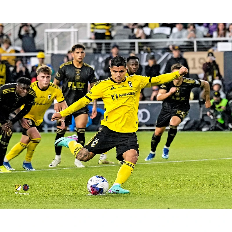 Photographie d'action non signée du Columbus Crew, champion de la MLS Cup 2023