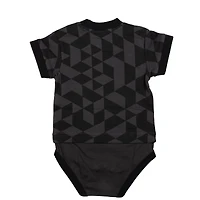 Body t-shirt ras du cou Columbus gris anthracite pour bébé Sport Design Sweden