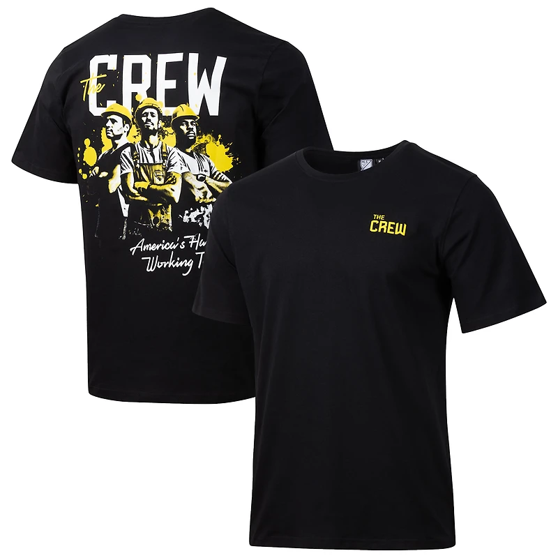 T-shirt décontracté Columbus Crew noir pour homme Sport Design Sweden Game Day