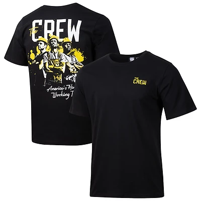 Men's Sport Design Sweden  Black Columbus Crew Game Day Relaxed T-Shirt