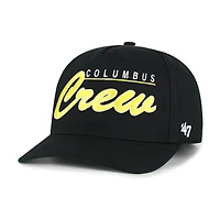 Men's '47  Black Columbus Crew Brushmark Hitch Adjustable Hat
