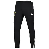 Men's adidas Black Columbus Crew 2023 On-Field Team Crest AEROREADY Training Pants