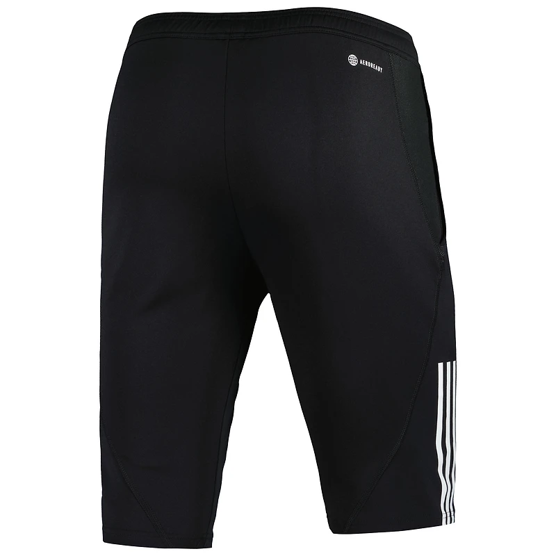Men's adidas Black Columbus Crew 2023 On-Field Training AEROREADY Half Pants