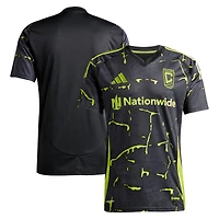 Men's adidas  Black Columbus Crew 2025 The Goosebumps Kit Replica Jersey