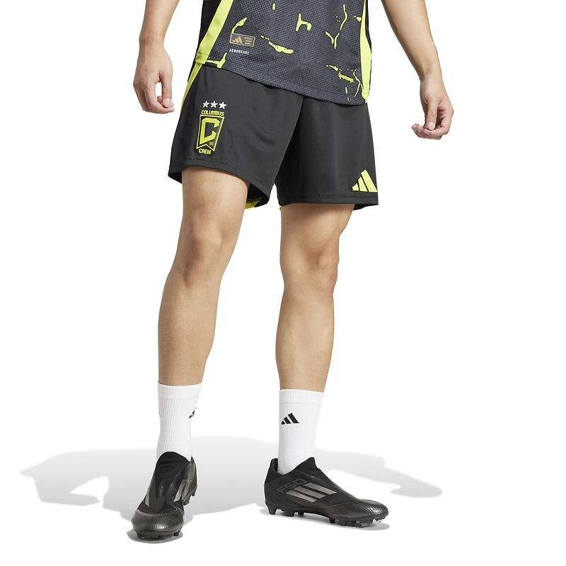 Men's adidas  Black Columbus Crew Away 2025 The Goosebumps Kit Authentic Shorts