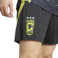 Men's adidas  Black Columbus Crew Away 2025 The Goosebumps Kit Authentic Shorts