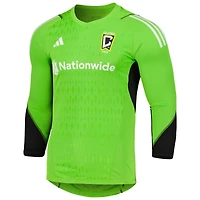 Men's adidas Green Columbus Crew 2023 Goalkeeper Long Sleeve Replica Jersey