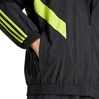 Men's adidas Originals  Black Columbus Crew Culturewear Collection Full-Zip Track Jacket