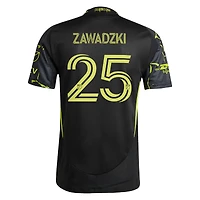 Maillot de joueur authentique pour homme adidas Sean Zawadzki Columbus Crew 2025 The Goosebumps Kit Black