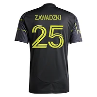 Men's adidas Sean Zawadzki Black Columbus Crew 2025 The Goosebumps Kit Replica Player Jersey