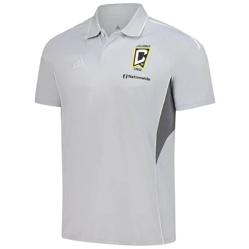 Men's adidas Silver Columbus Crew 2025 Training Polo